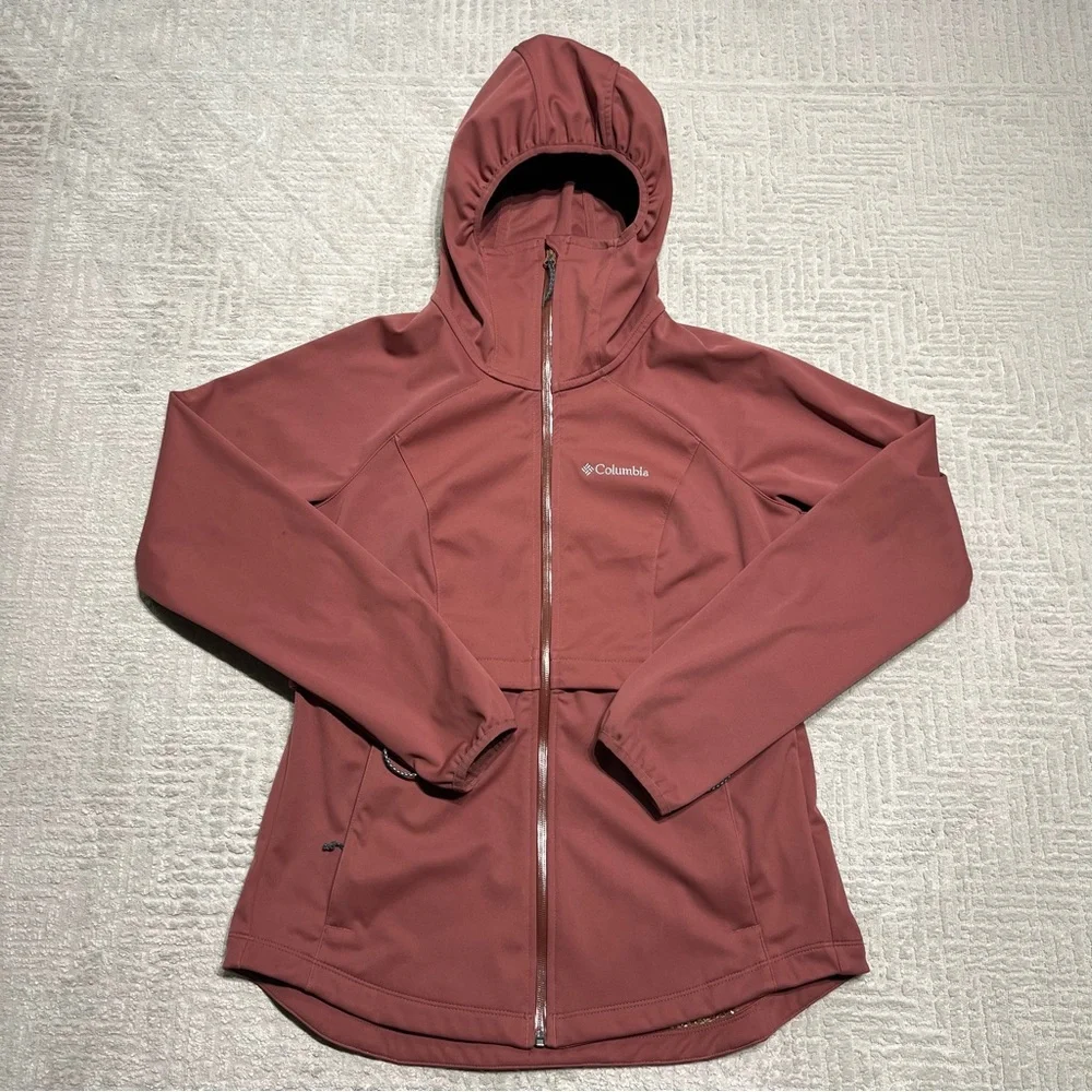Columbia Canyon Meadows Softshell Jacket Windbreaker Women’s Medium - Picture 2 of 11
